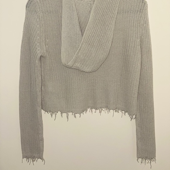 Long sleeve crop top sweater - Picture 2 of 3